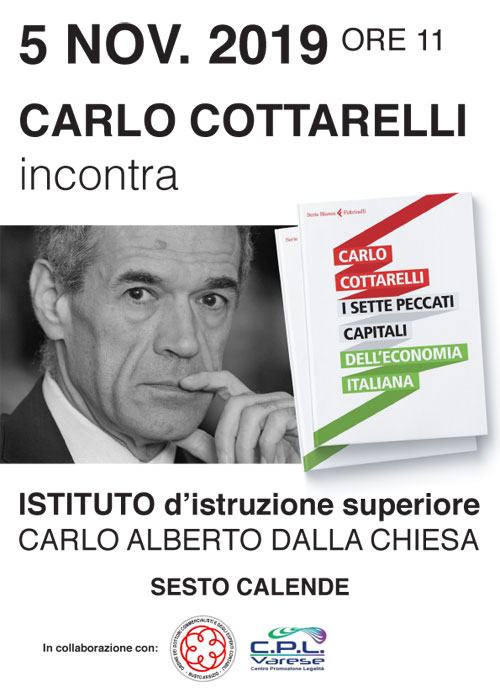 CARLO COTTARELLI AL “DALLA CHIESA” 